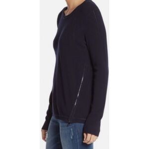 Vince Eyelet Crewneck Sweater